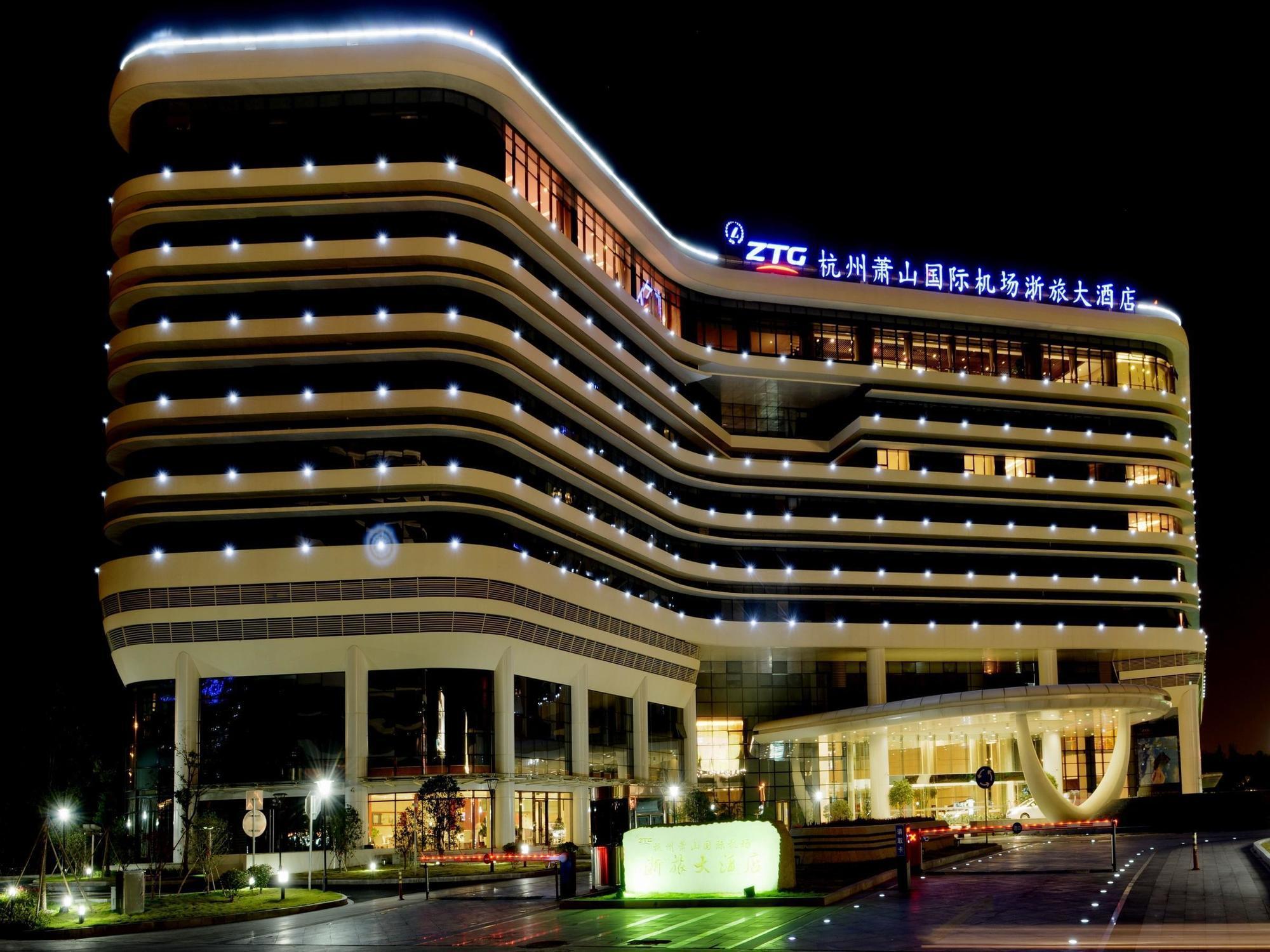 Deefly Grand Hotel Airport Hangzhou Buitenkant foto